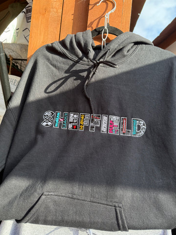 Sheffield Music Sweatshirt Hoodie or T-Shirt