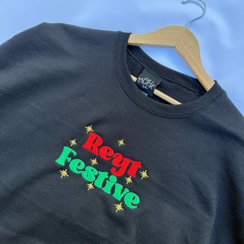 Reyt Festive Yorkshire Christmas Sweatshirt Hoodie or T-Shirt