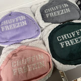 Chuffin freezin Hoodie Blanket With White Text