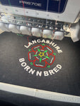 Lancashire Born n Bred Rose Sweatshirt Hoodie or T-Shirt